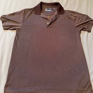 PGA Men's Golf Shirt Grey Medium